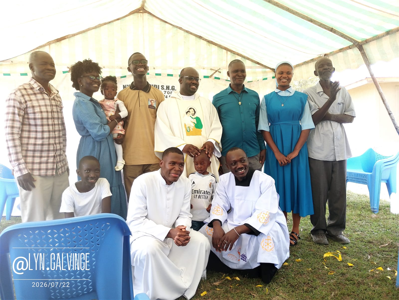 Home Mass Celebration for Seminarian Edwin Kelly Obop