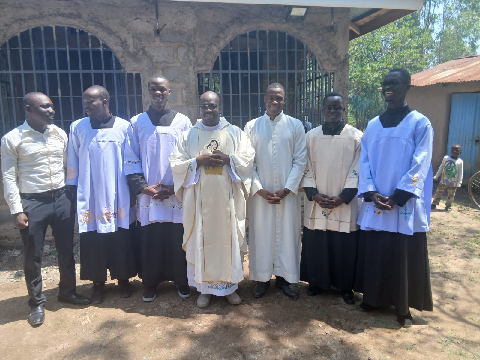 Home Mass Celebration for Seminarian John Omondi